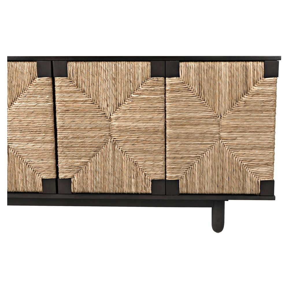 Brook 4 Door Sideboard, Pale by NOIR