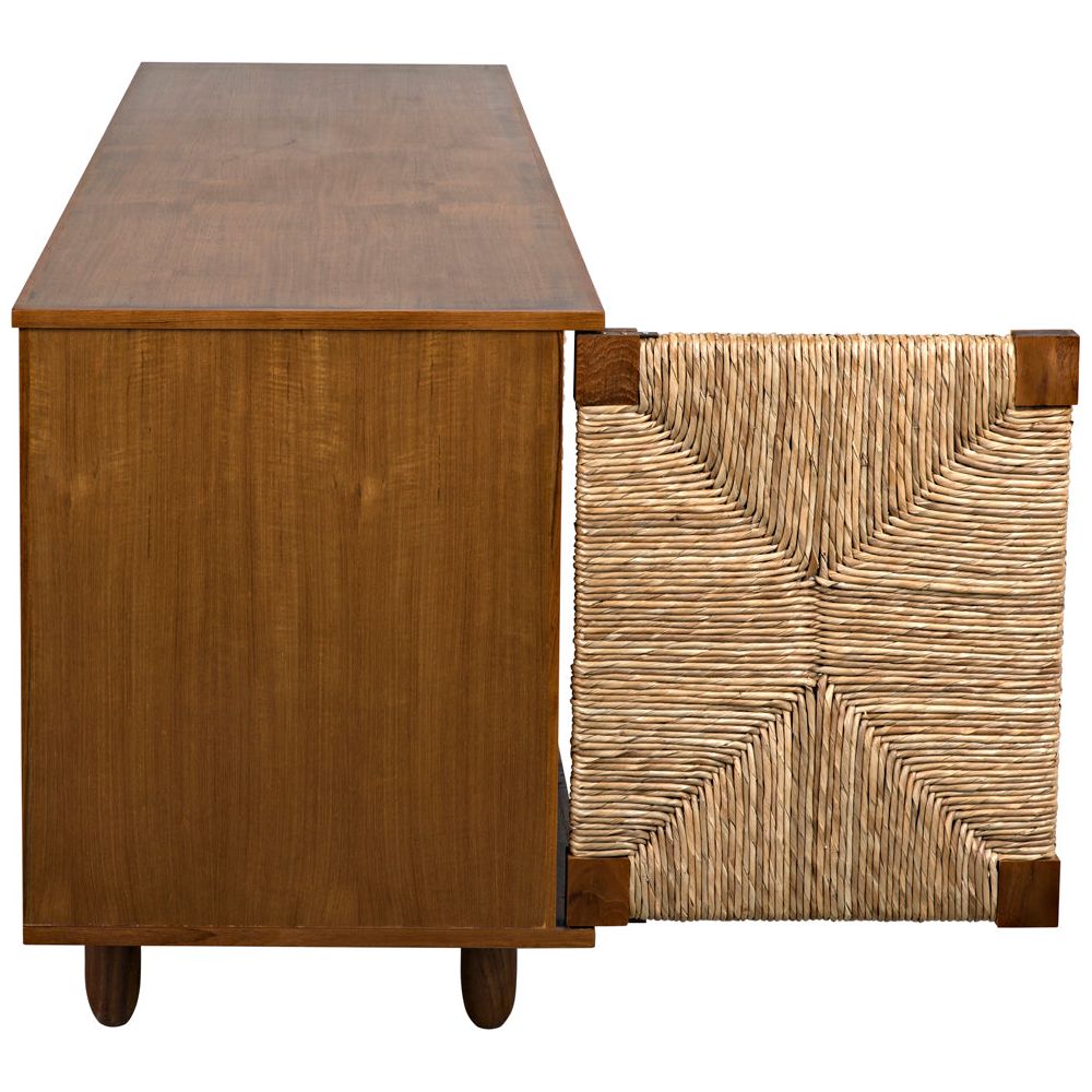 Brook 4 Door Sideboard, Teak by NOIR