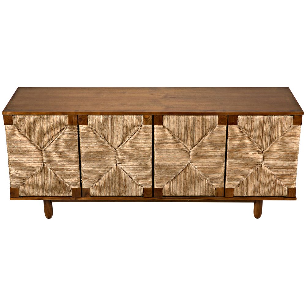 Brook 4 Door Sideboard, Teak by NOIR