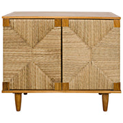 Brook 2 Door Sideboard, Teak by NOIR