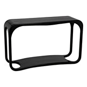 Milena Console, Hand Rubbed Black by NOIR