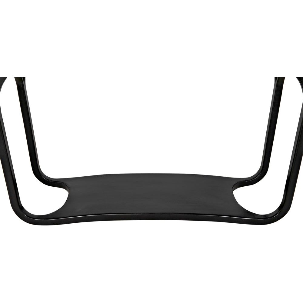 Milena Console, Hand Rubbed Black by NOIR