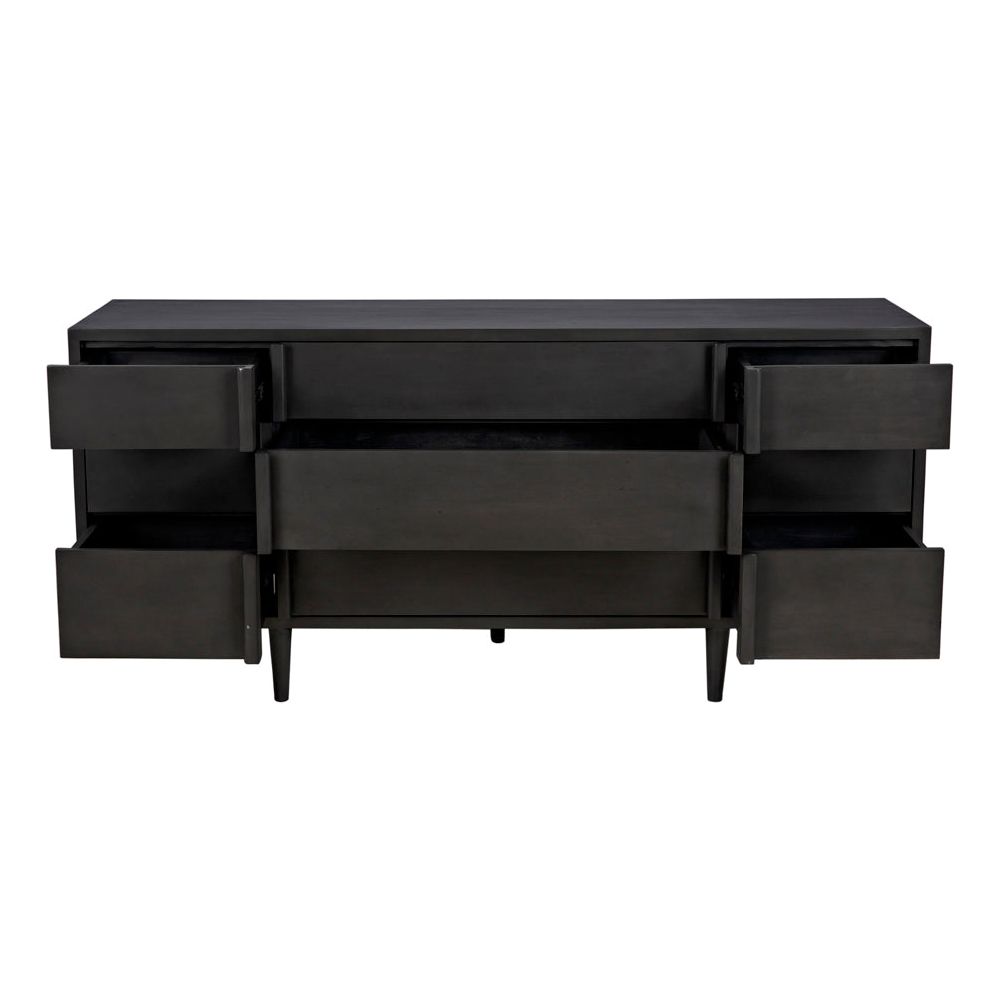 Morten 9 Drawer Dresser, Pale by NOIR