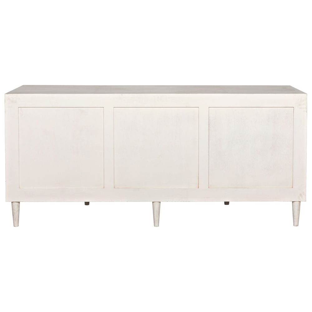 Morten 9 Drawer Dresser, White Wash by NOIR