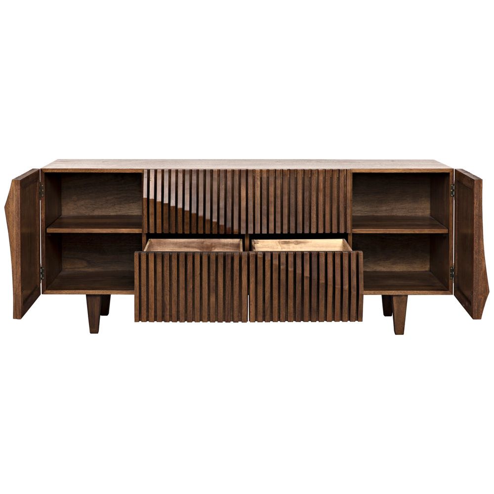 Jin-Ho Sideboard, Dark Walnut by NOIR