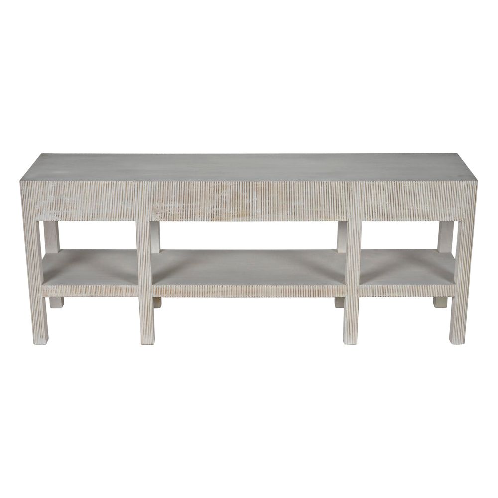 Conrad Console, White Wash by NOIR