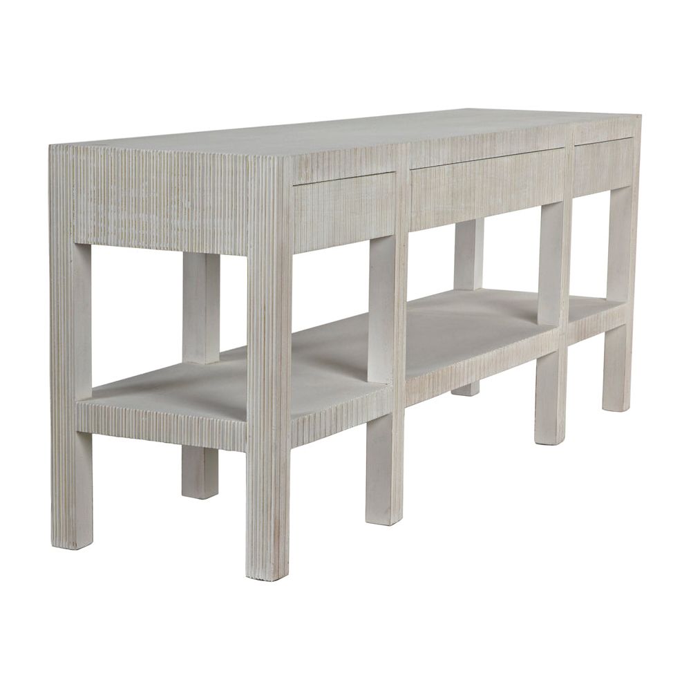 Conrad Console, White Wash by NOIR