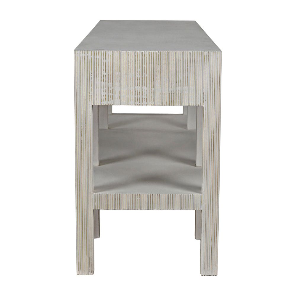 Conrad Console, White Wash by NOIR