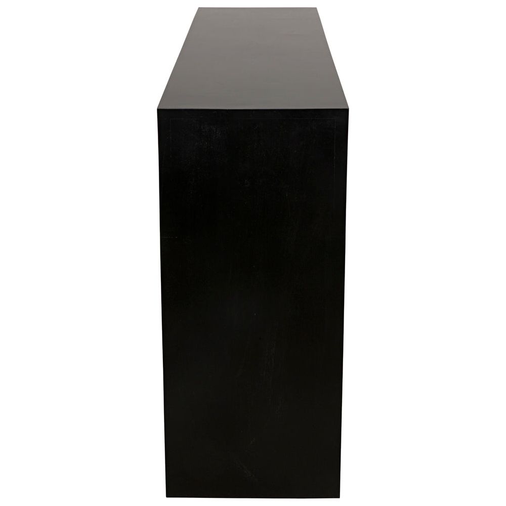 Bridge Console, Hand Rubbed Black by NOIR