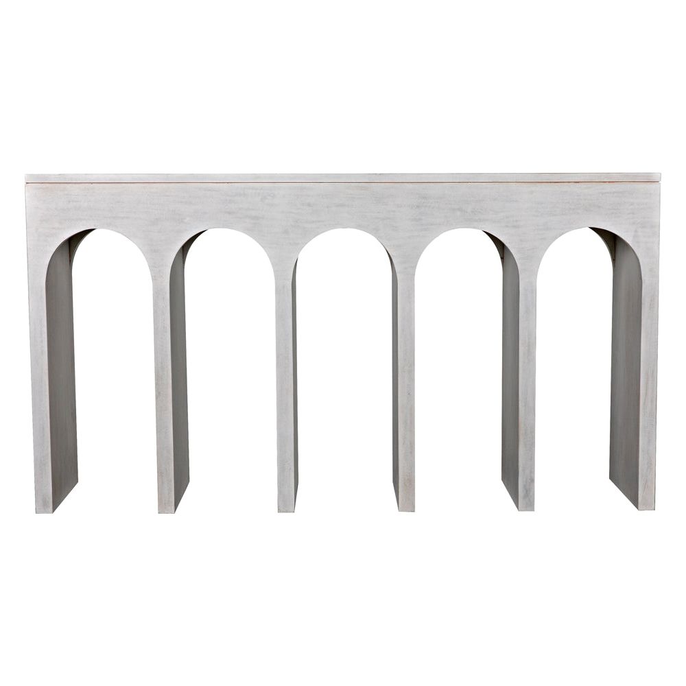 Bridge Console, White Wash by NOIR