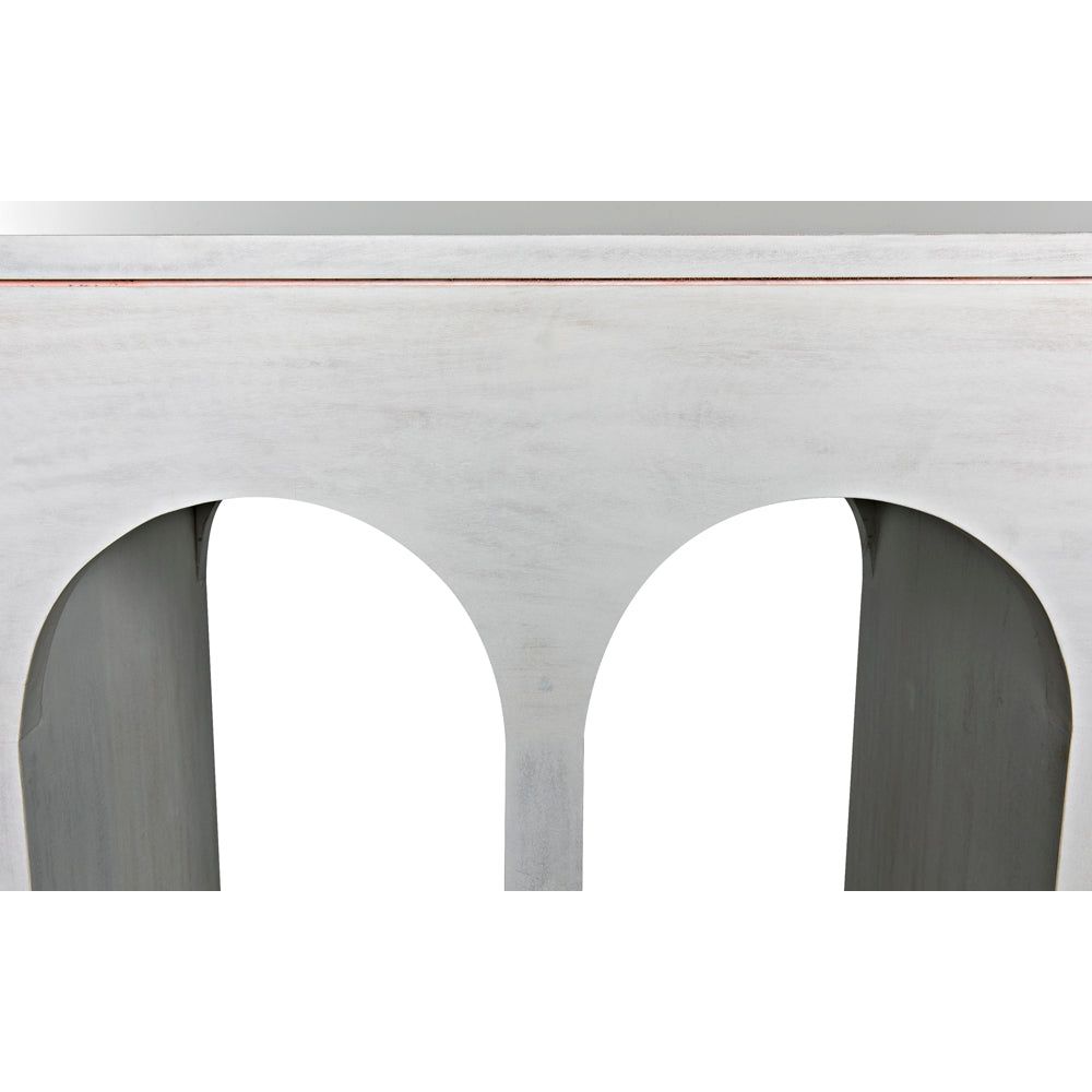 Bridge Console, White Wash by NOIR
