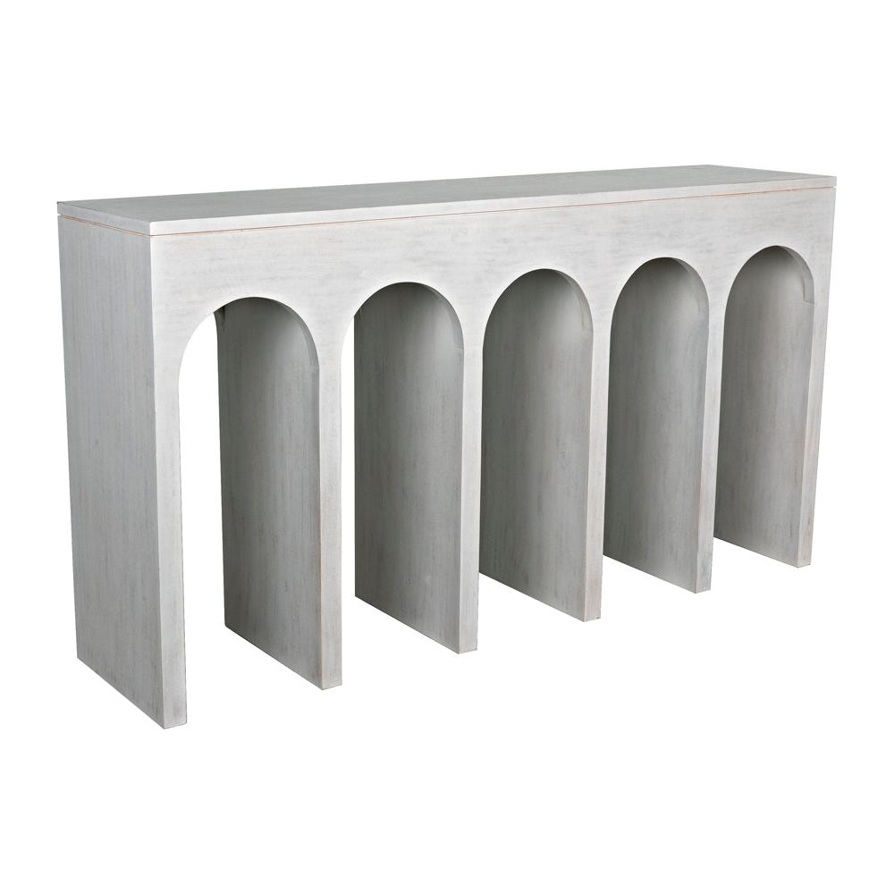 Bridge Console, White Wash by NOIR