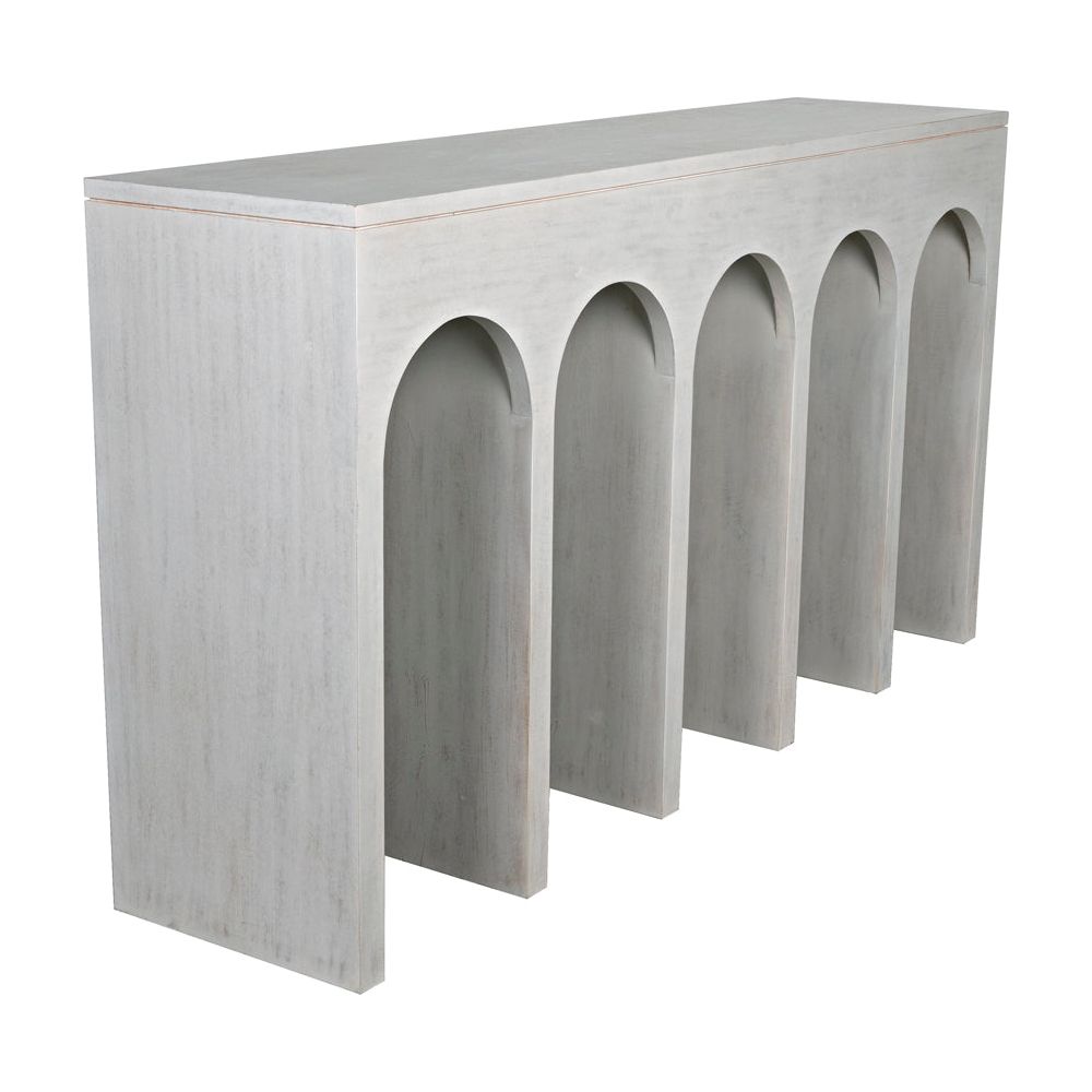 Bridge Console, White Wash by NOIR