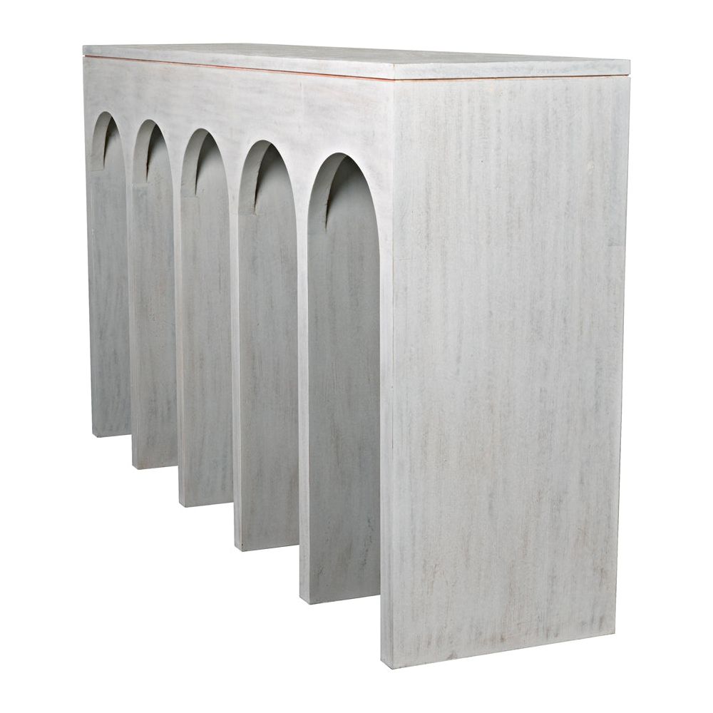 Bridge Console, White Wash by NOIR
