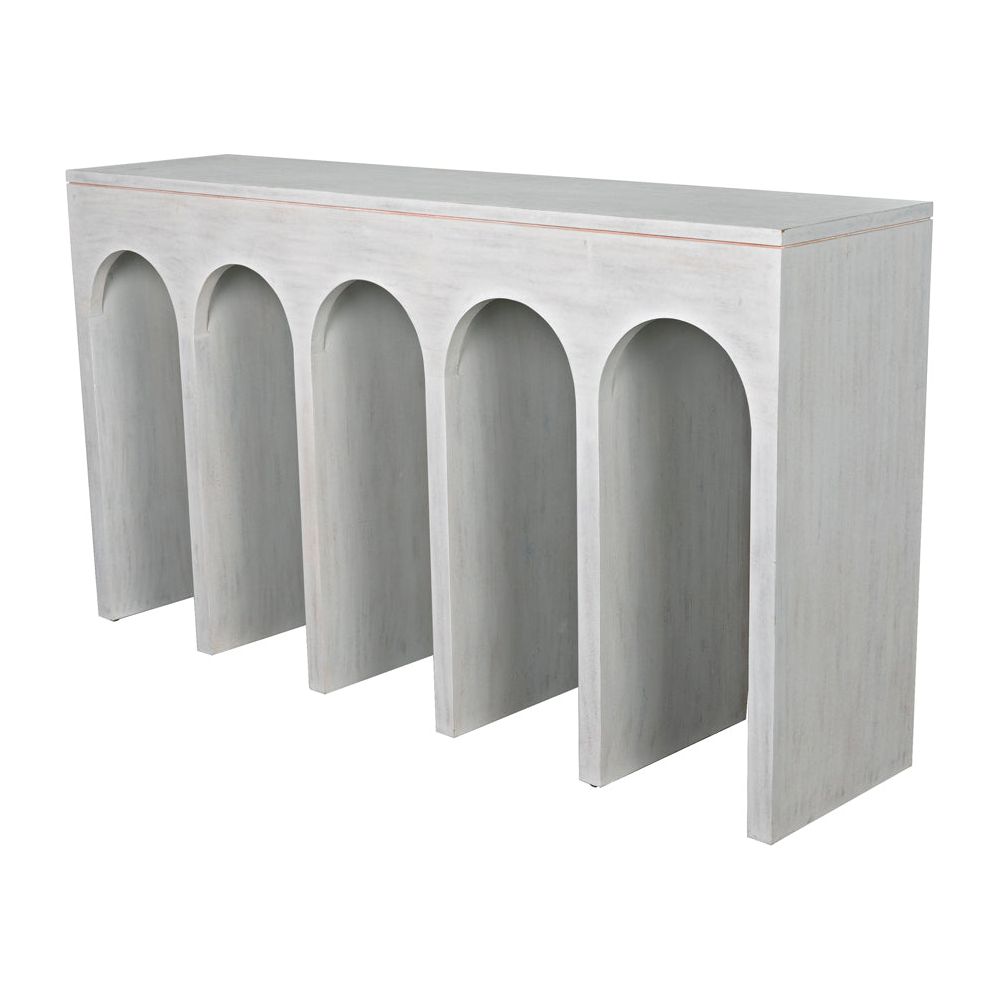 Bridge Console, White Wash by NOIR