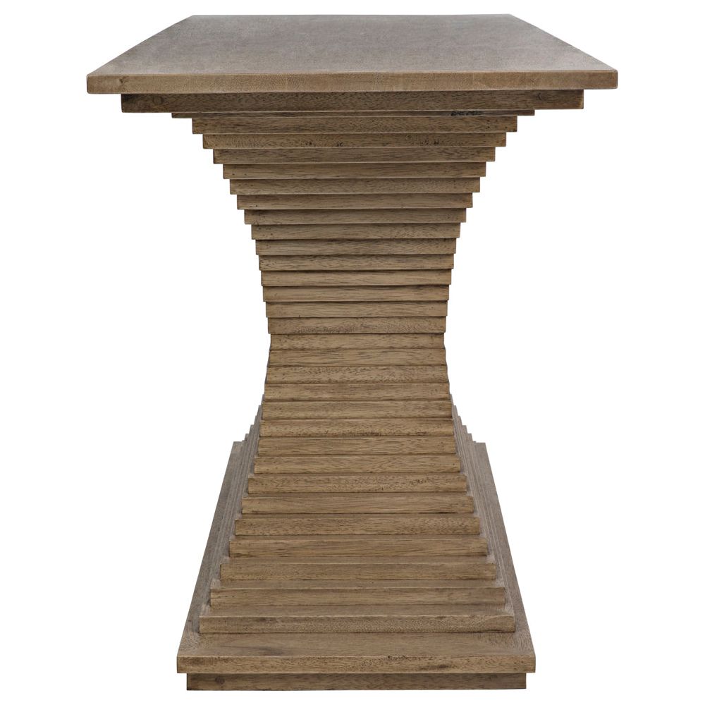 Cambio Console, Bleached Walnut by NOIR