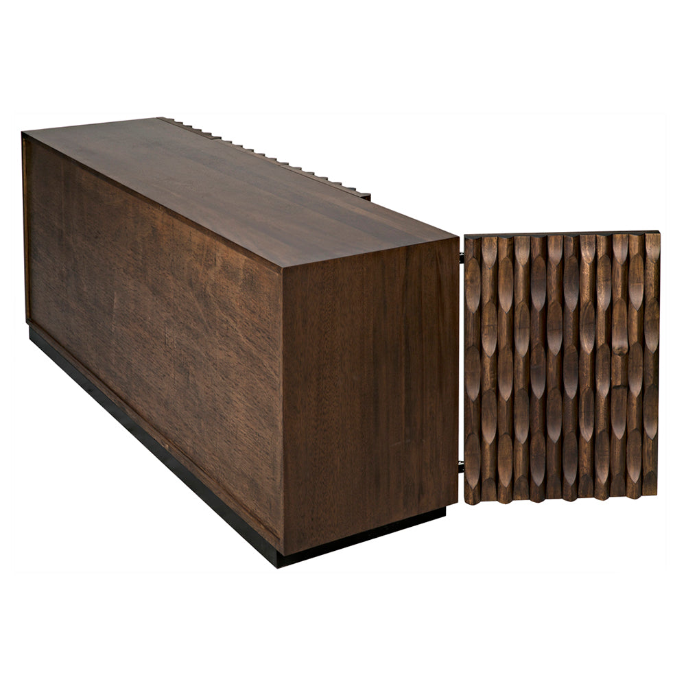 Alameda Sideboard, Large, Dark Walnut by NOIR