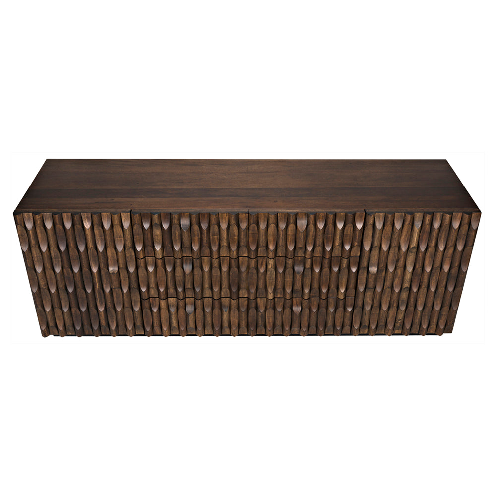 Alameda Sideboard, Large, Dark Walnut by NOIR
