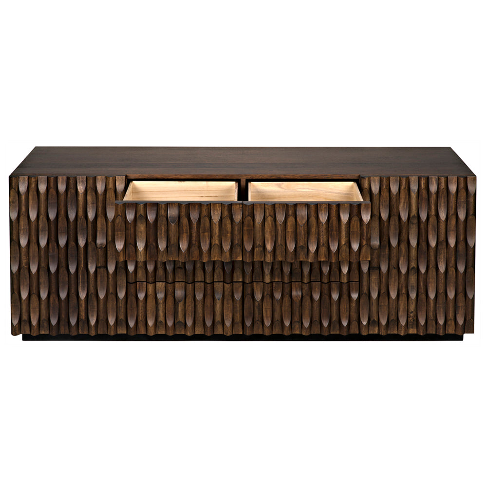 Alameda Sideboard, Large, Dark Walnut by NOIR