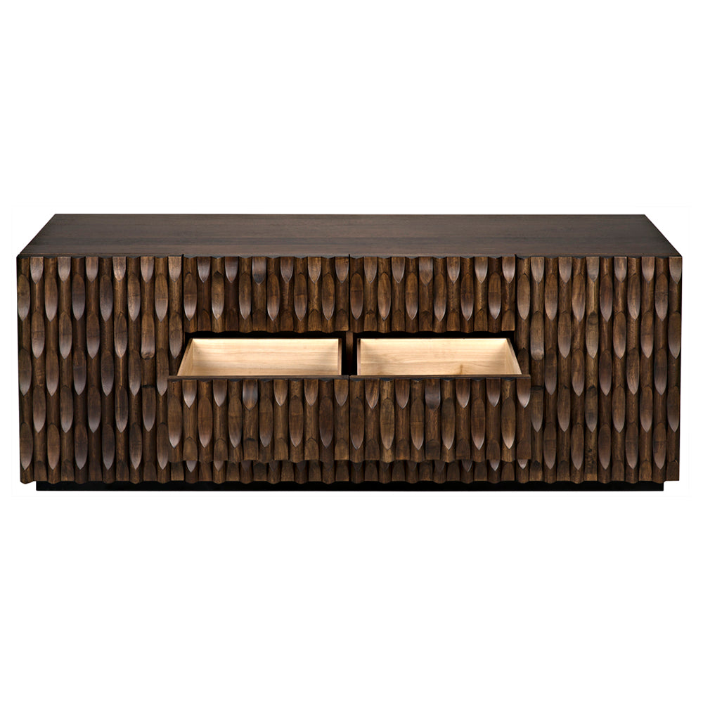 Alameda Sideboard, Large, Dark Walnut by NOIR