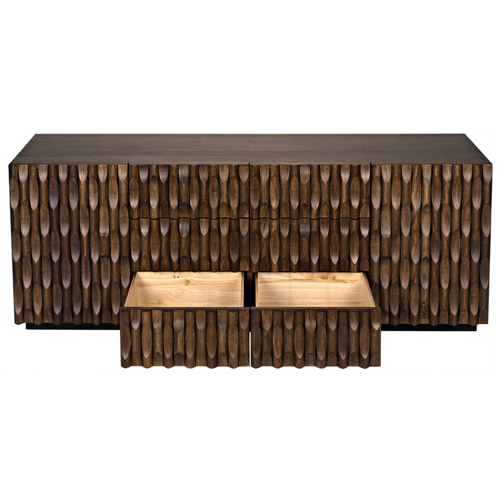 Alameda Sideboard, Large, Dark Walnut by NOIR