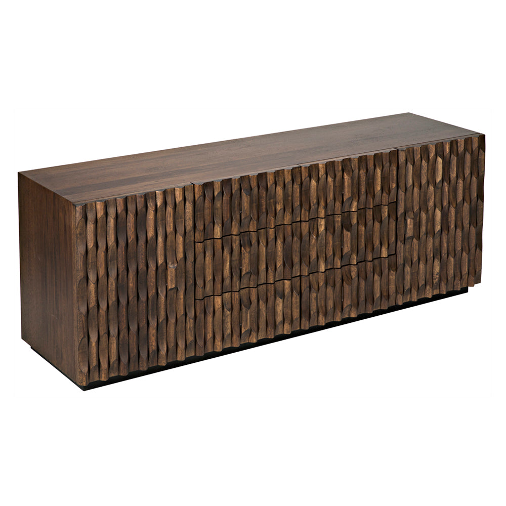 Alameda Sideboard, Large, Dark Walnut by NOIR