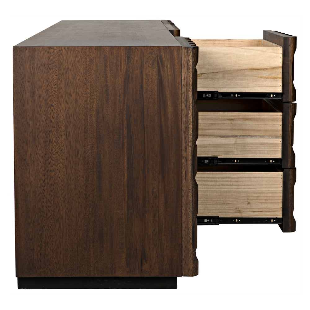 Alameda Sideboard, Large, Dark Walnut by NOIR