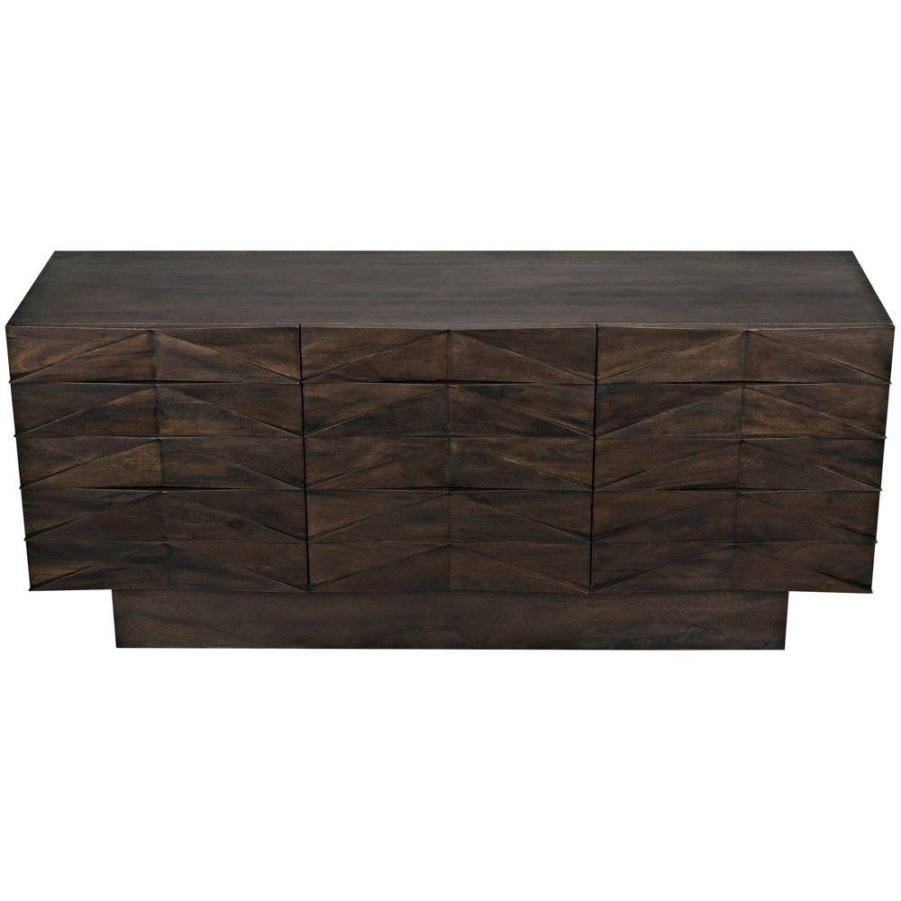 Drake Sideboard, Ebony Walnut by NOIR