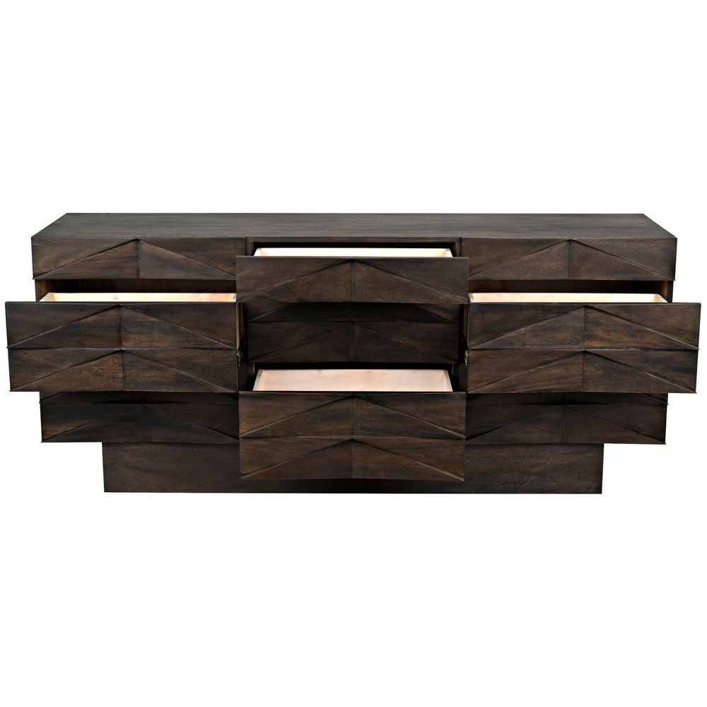 Drake Sideboard, Ebony Walnut by NOIR