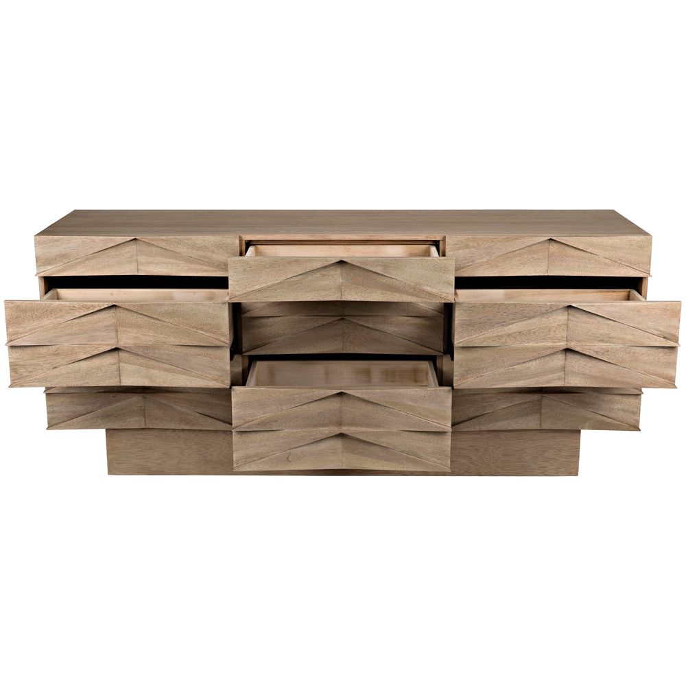 Drake Sideboard, Washed Walnut by NOIR