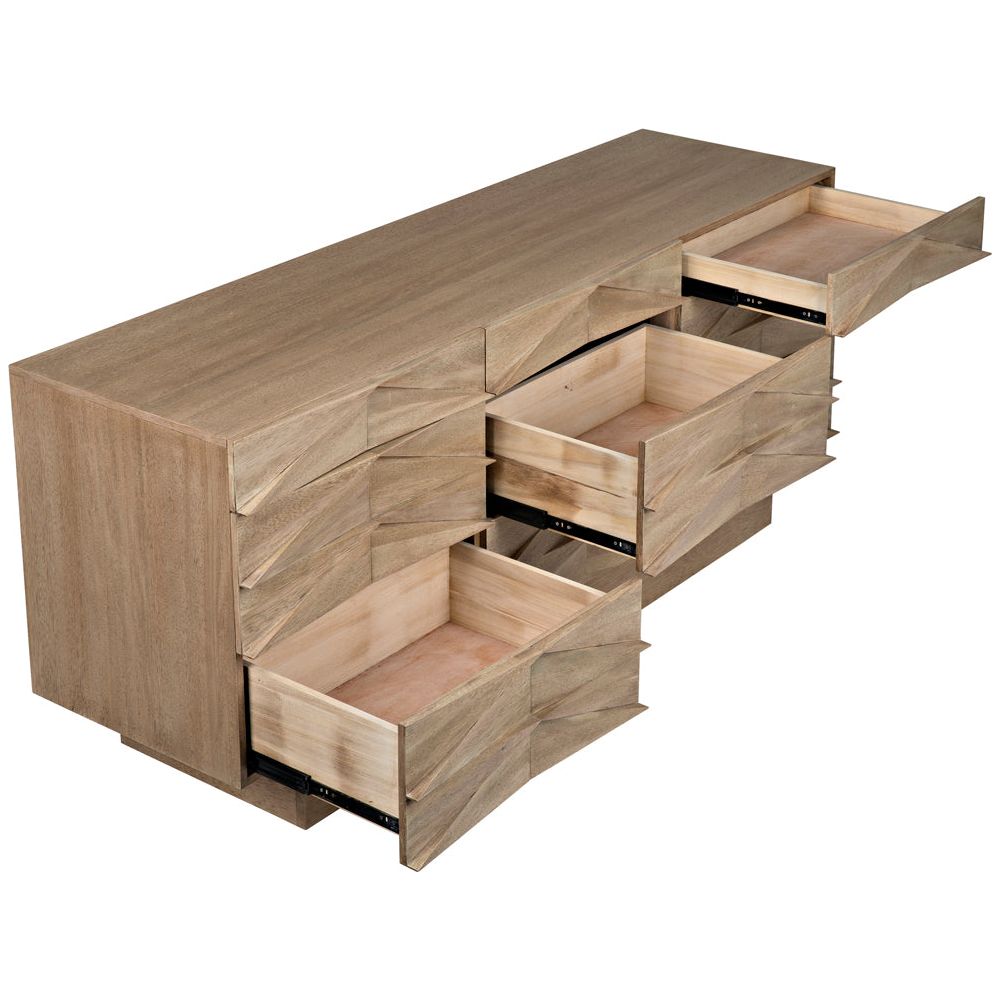 Drake Sideboard, Washed Walnut by NOIR
