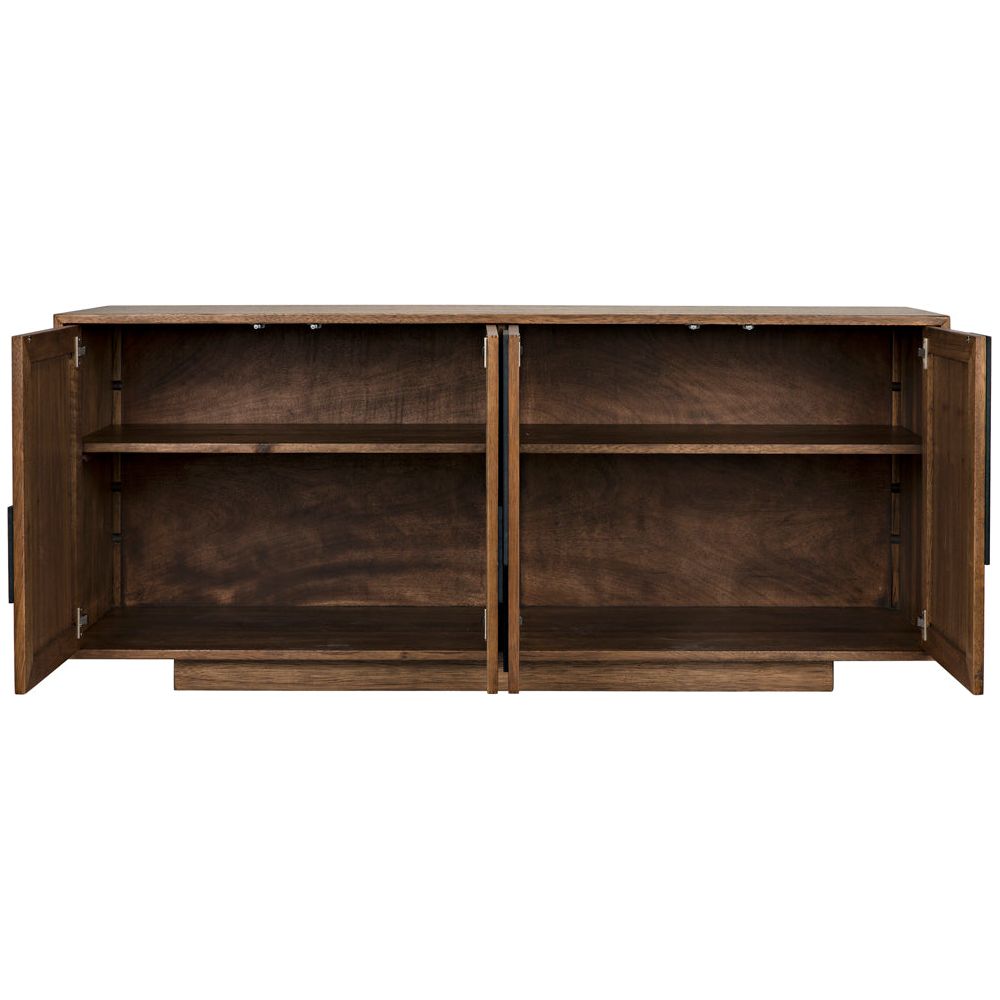 Collage Sideboard, Dark Walnut by NOIR
