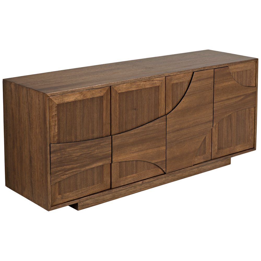 Collage Sideboard, Dark Walnut by NOIR