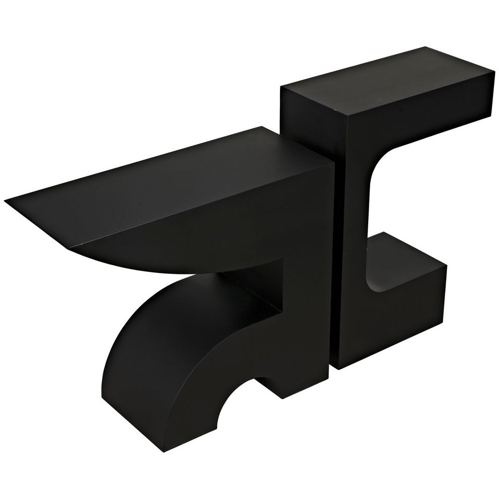 Shiba Console, Black Iron by NOIR