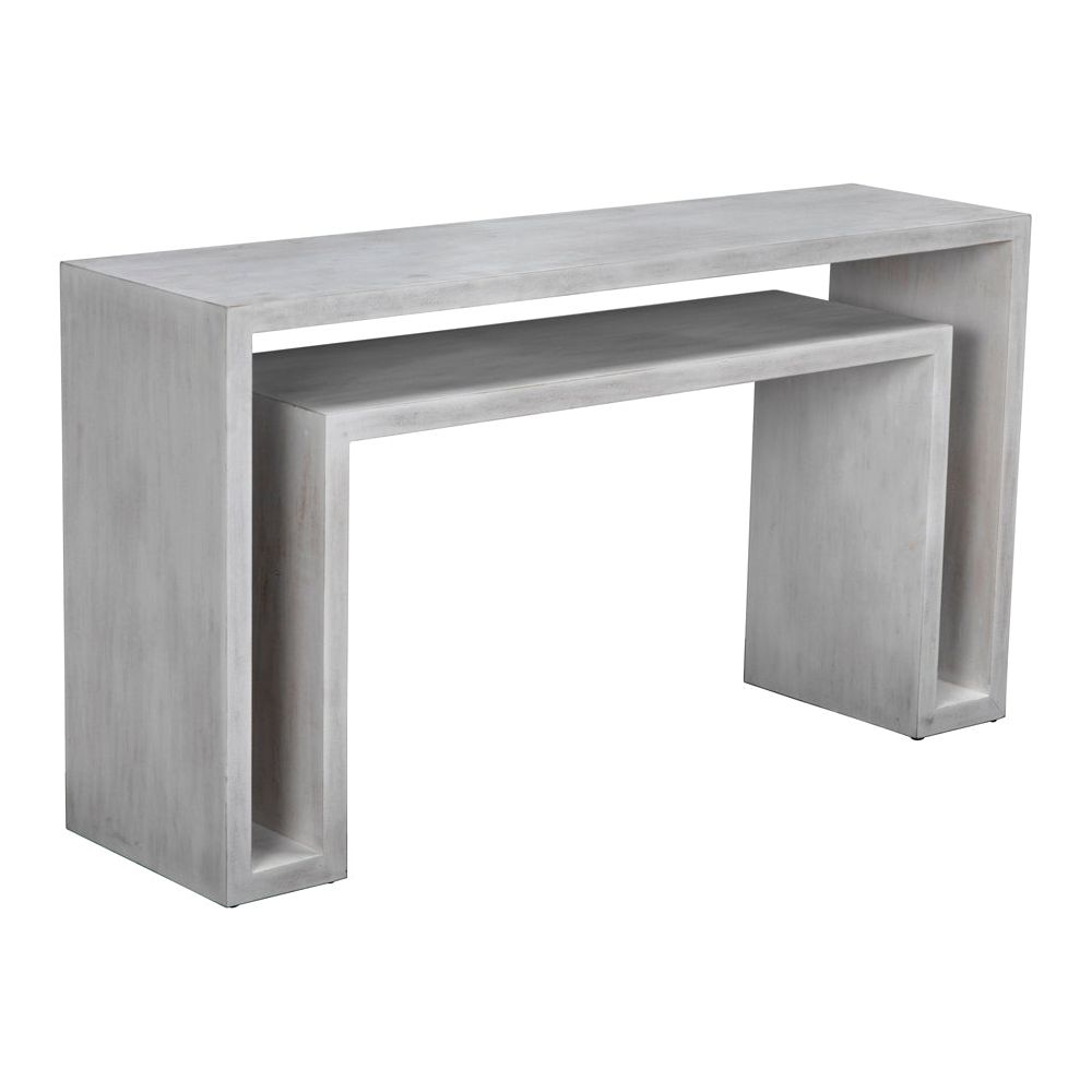Caine Console, White Wash by NOIR