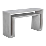 Caine Console, White Wash by NOIR