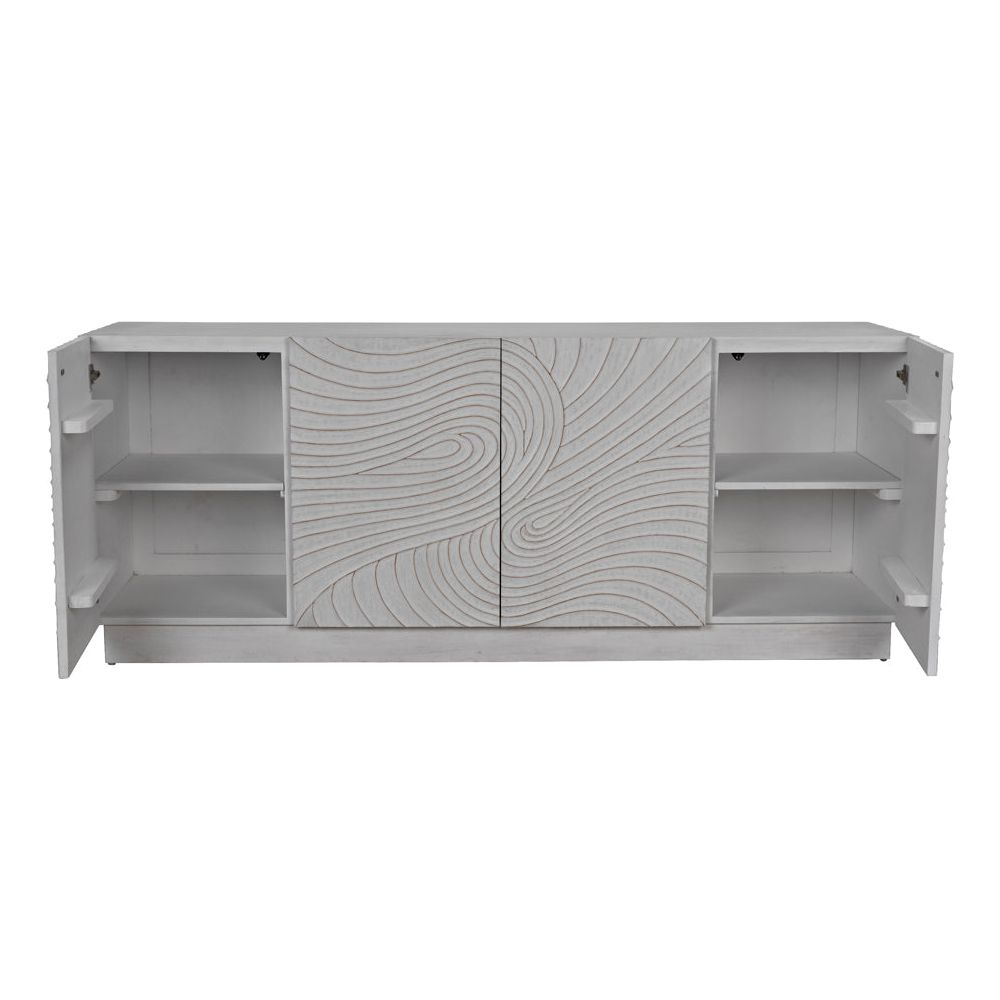 Cavalier Sideboard, White Wash by NOIR