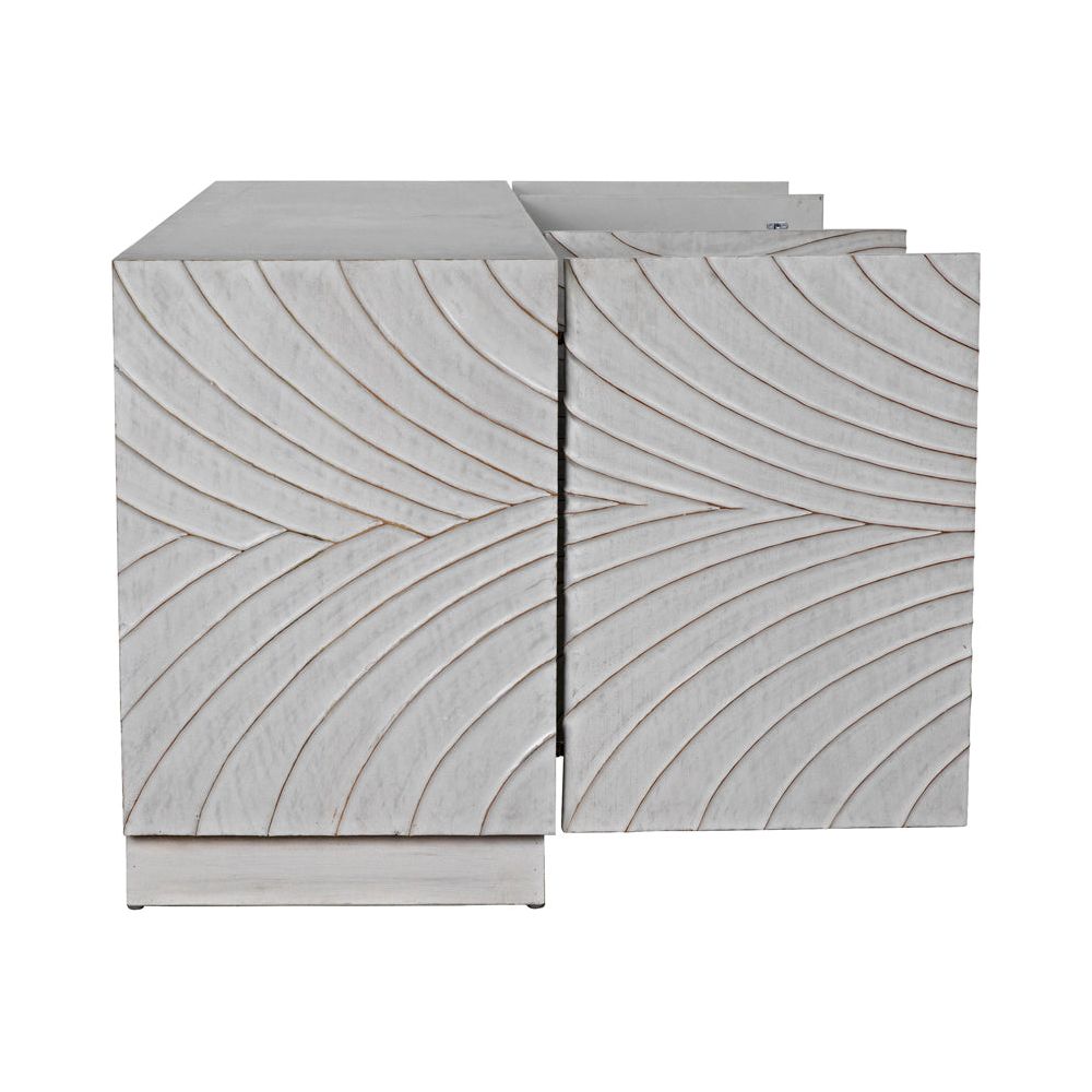 Cavalier Sideboard, White Wash by NOIR