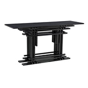 Loyd Console, Hand Rubbed Black by NOIR