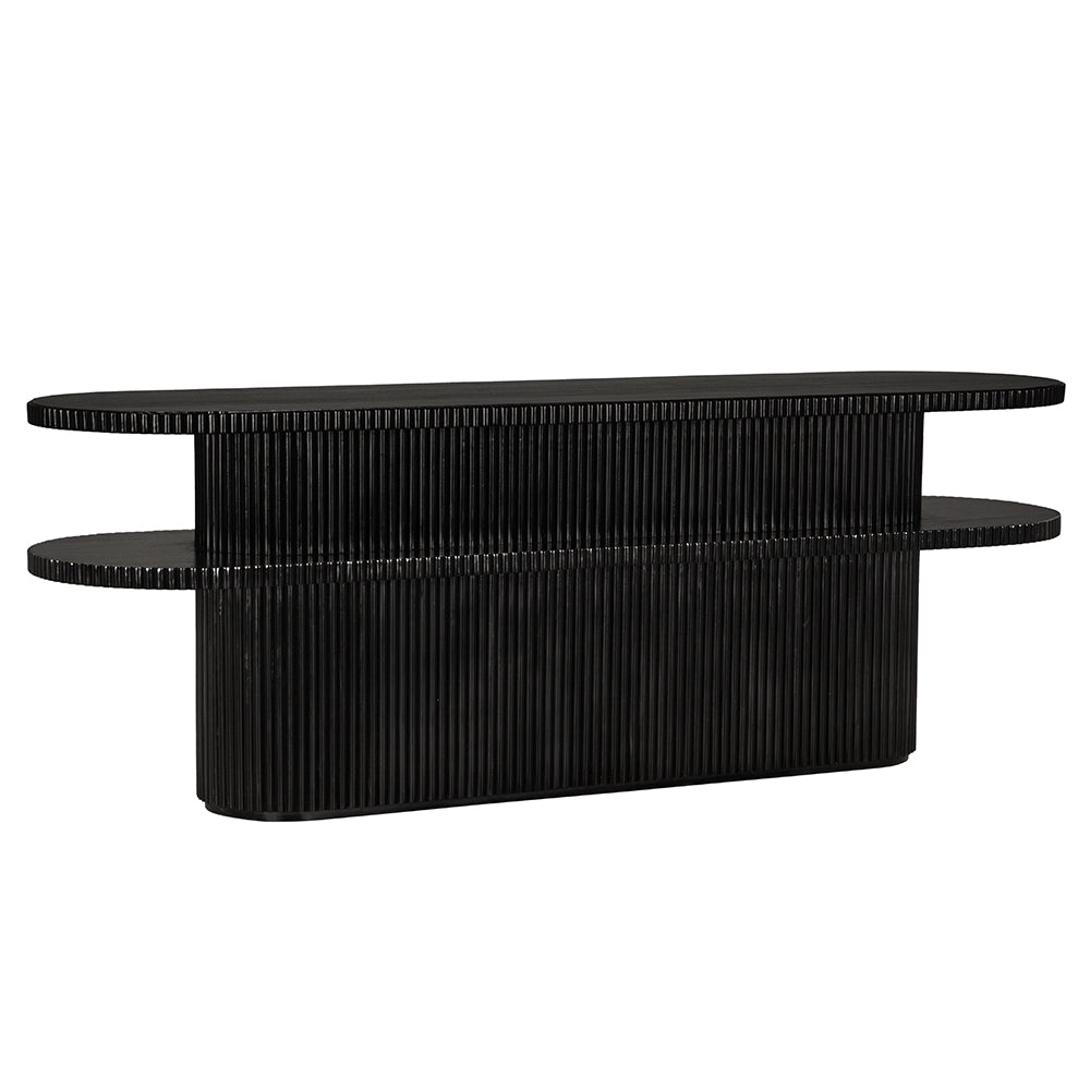 Parker Console, Hand Rubbed Black by NOIR