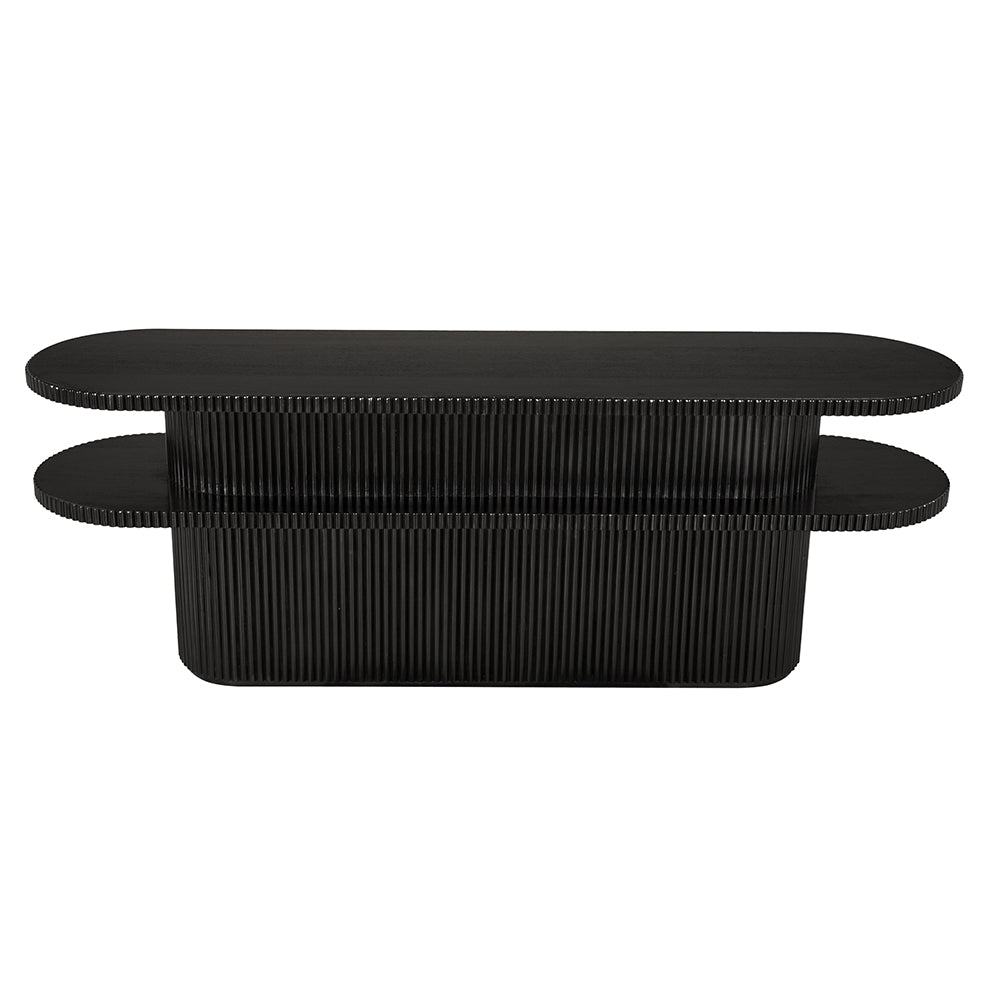 Parker Console, Hand Rubbed Black by NOIR