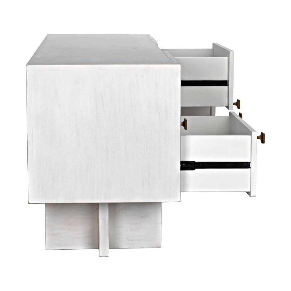 Amidala Sideboard, White Wash by NOIR