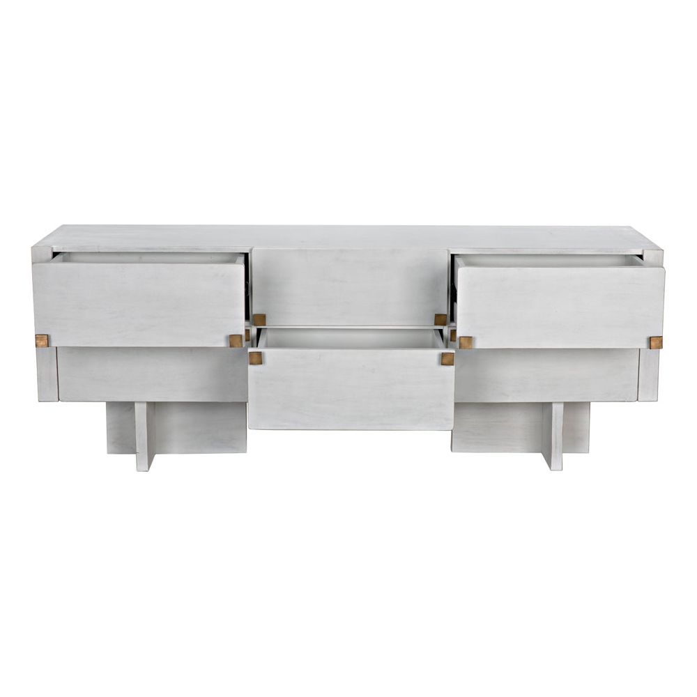 Amidala Sideboard, White Wash by NOIR