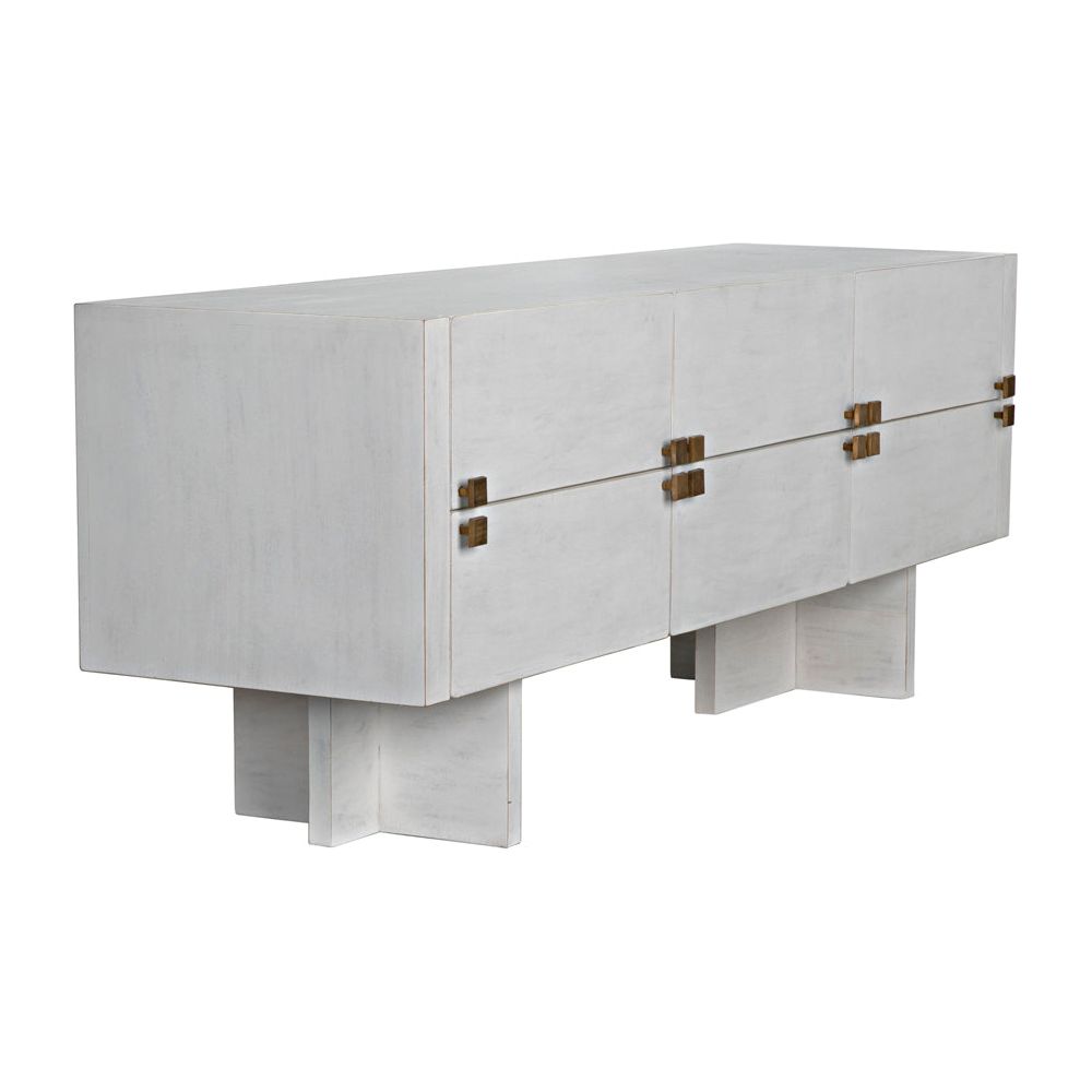 Amidala Sideboard, White Wash by NOIR