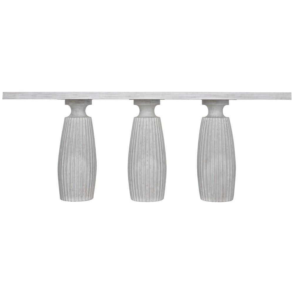 Evelyn Console, White Wash by NOIR