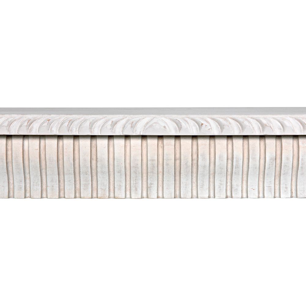 Portuguese Console, White Wash by NOIR