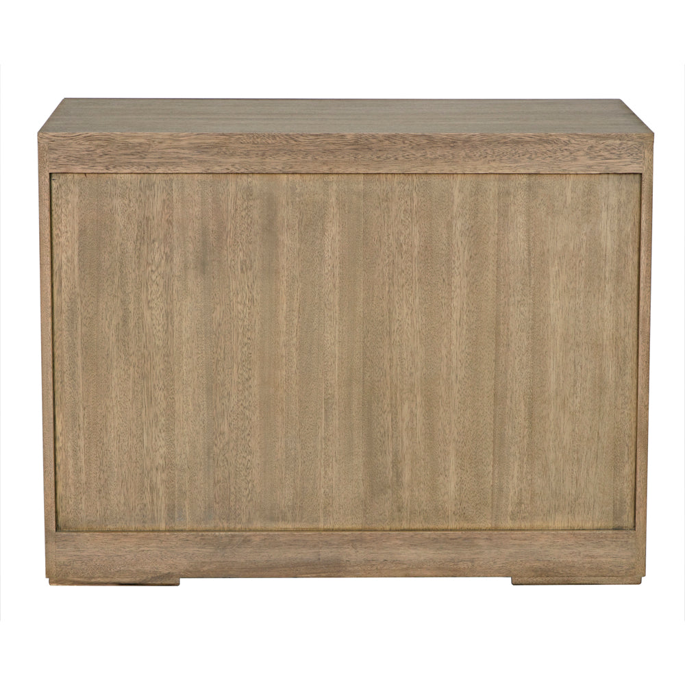 Lego Sideboard with 3 Drawers, Washed Walnut by NOIR