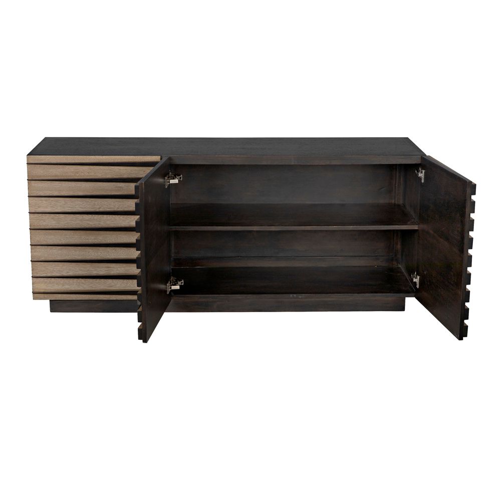 Tyson Sideboard, Ebony Walnut by NOIR