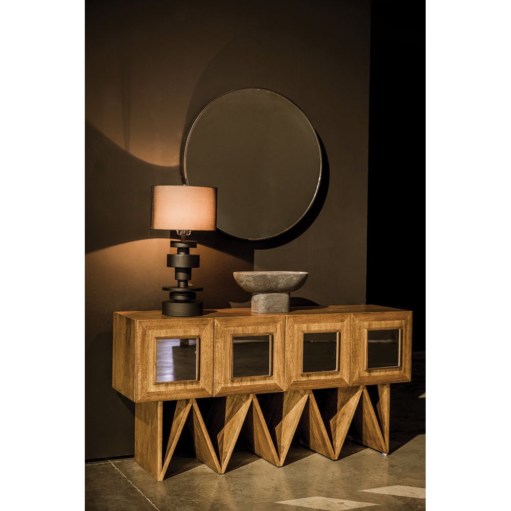 Jean-Michel Sideboard, Dark Walnut with Mirror by NOIR