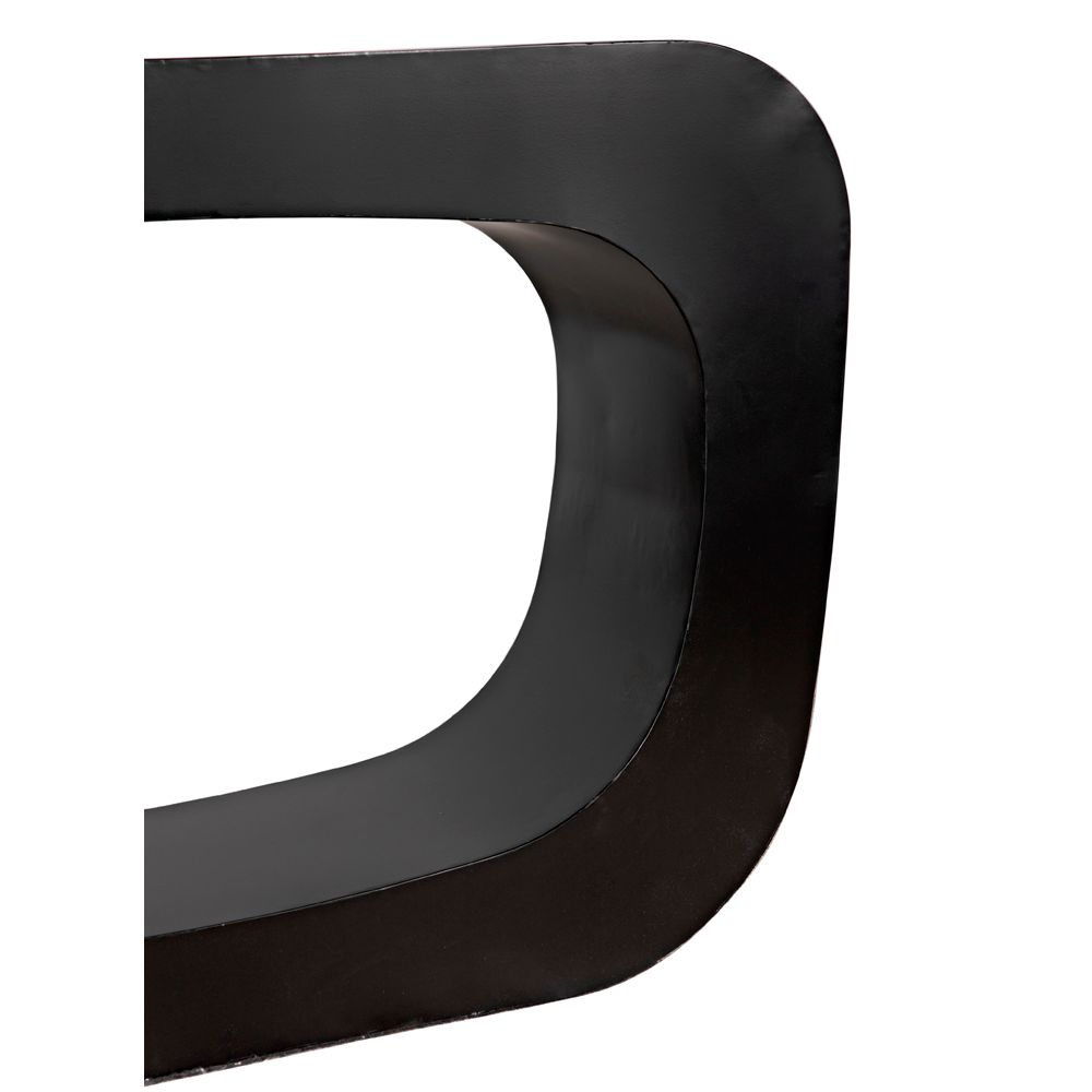 Ponte Console, Black Iron by NOIR